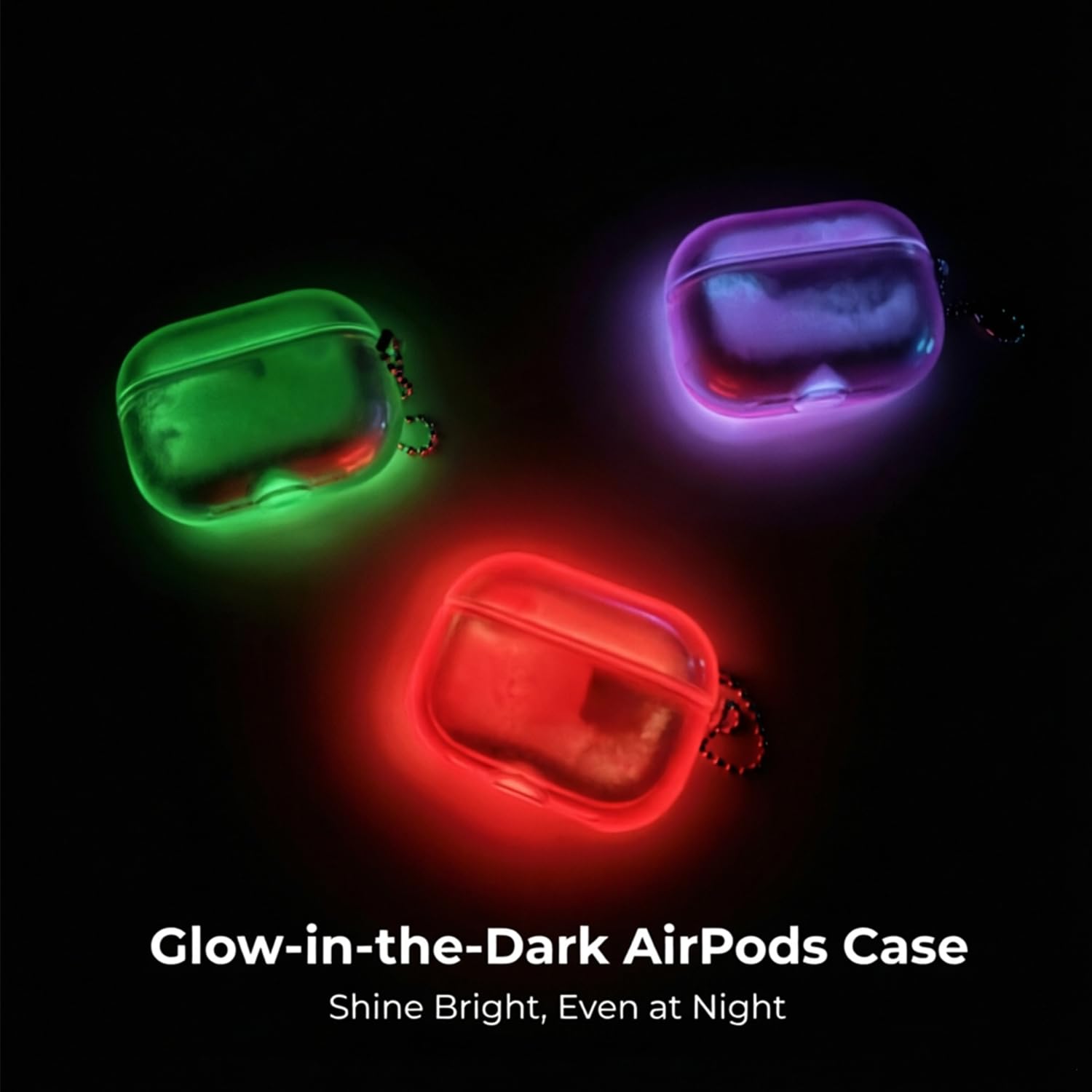 Amazon | Losin AirPods Pro 2/AirPods Pro グロー蛍光サンドケース